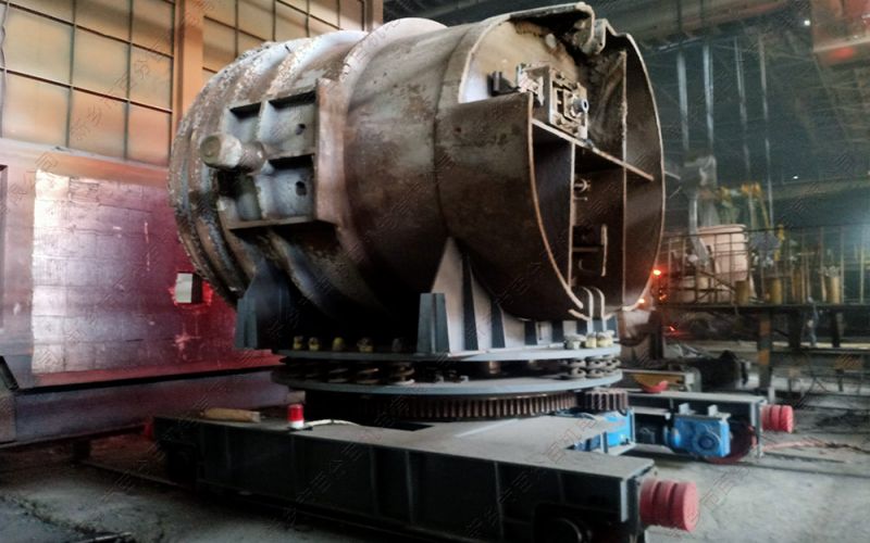 德陽(yáng)40噸拉鋼水專(zhuān)用軌道車(chē)案例