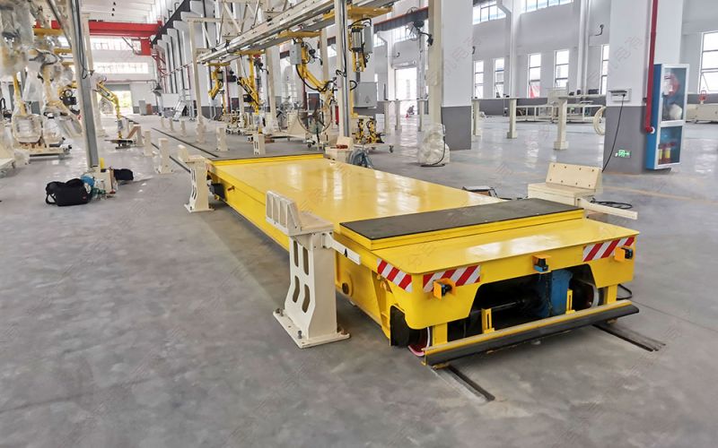 自動(dòng)化裝配線中的RGV軌道車(chē)